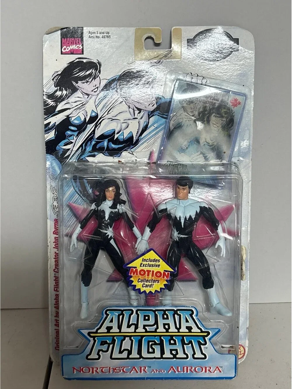 NORTHSTAR & AURORA NEW 1999 Marvel Collectors Edition Alpha Flight Action Figure